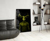 Donnie Yelow Glass Wall Art by Insigneart USA