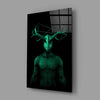 Donnie Green Glass Wall Art by Insigneart USA