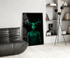 Donnie Green Glass Wall Art by Insigneart USA