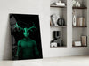 Donnie Green Glass Wall Art by Insigneart USA