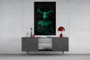 Donnie Green Glass Wall Art by Insigneart USA