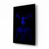Donnie Blue Glass Wall Art by Insigneart USA