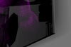 Donnie Purple Glass Wall Art by Insigneart USA