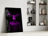 Donnie Purple Glass Wall Art by Insigneart USA