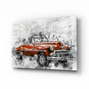 Red Chevrolet Glass Wall Art by Insigneart USA