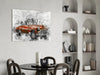 Red Chevrolet Glass Wall Art by Insigneart USA