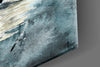 Steamer Turquoise Glass Wall Art by Insigneart USA