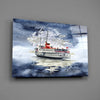Steamer Glass Wall Art by Insigneart USA