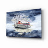 Steamer Glass Wall Art by Insigneart USA