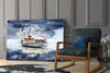 Steamer Glass Wall Art by Insigneart USA