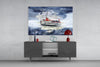 Steamer Glass Wall Art by Insigneart USA
