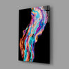 Colored Flow Glass Wall Art by Insigneart USA