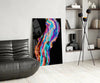 Colored Flow Glass Wall Art by Insigneart USA