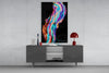 Colored Flow Glass Wall Art by Insigneart USA