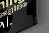 Words Glass Wall Art by Insigneart USA