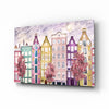 Fairy Tale City Glass Wall Art by Insigneart USA