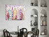 Fairy Tale City Glass Wall Art by Insigneart USA