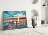 Sunset Glass Wall Art by Insigneart USA
