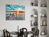 Sunset Glass Wall Art by Insigneart USA