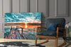 Sunset Glass Wall Art by Insigneart USA