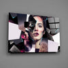 Effect Woman Glass Wall Art by Insigneart USA