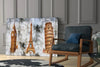 Famous Towers Glass Wall Art by Insigneart USA