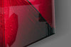 Red Umbrella Glass Wall Art by Insigneart USA