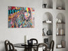 Shh Woman Glass Wall Art by Insigneart USA
