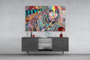 Shh Woman Glass Wall Art by Insigneart USA