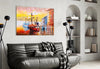 Illustration Ships Glass Wall Art by Insigneart USA