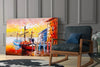 Illustration Ships Glass Wall Art by Insigneart USA