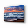 Waves Glass Wall Art by Insigneart USA