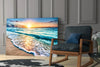 Sunset Glass Wall Art by Insigneart USA