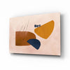 Abstract Brown Glass Wall Art by Insigneart USA
