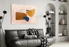 Abstract Brown Glass Wall Art by Insigneart USA