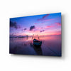 Sunset on the Boat Glass Wall Art by Insigneart USA
