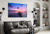 Sunset on the Boat Glass Wall Art by Insigneart USA