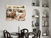 Vosvos Minibus Glass Wall Art by Insigneart USA