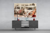 Vosvos Minibus Glass Wall Art by Insigneart USA