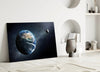 Earth Glass Wall Art by Insigneart USA