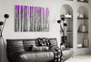 Pink Forest Glass Wall Art by Insigneart USA