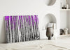 Pink Forest Glass Wall Art by Insigneart USA