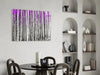 Pink Forest Glass Wall Art by Insigneart USA