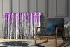 Pink Forest Glass Wall Art by Insigneart USA