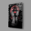 Woman and Red Glass Wall Art by Insigneart USA