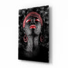 Woman and Red Glass Wall Art by Insigneart USA