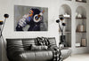 Thinking Monkey Glass Wall Art by Insigneart USA