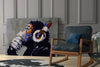 Thinking Monkey Glass Wall Art by Insigneart USA