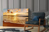 Sunset Glass Wall Art by Insigneart USA