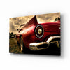 Red Chevrolet Glass Wall Art by Insigneart USA
